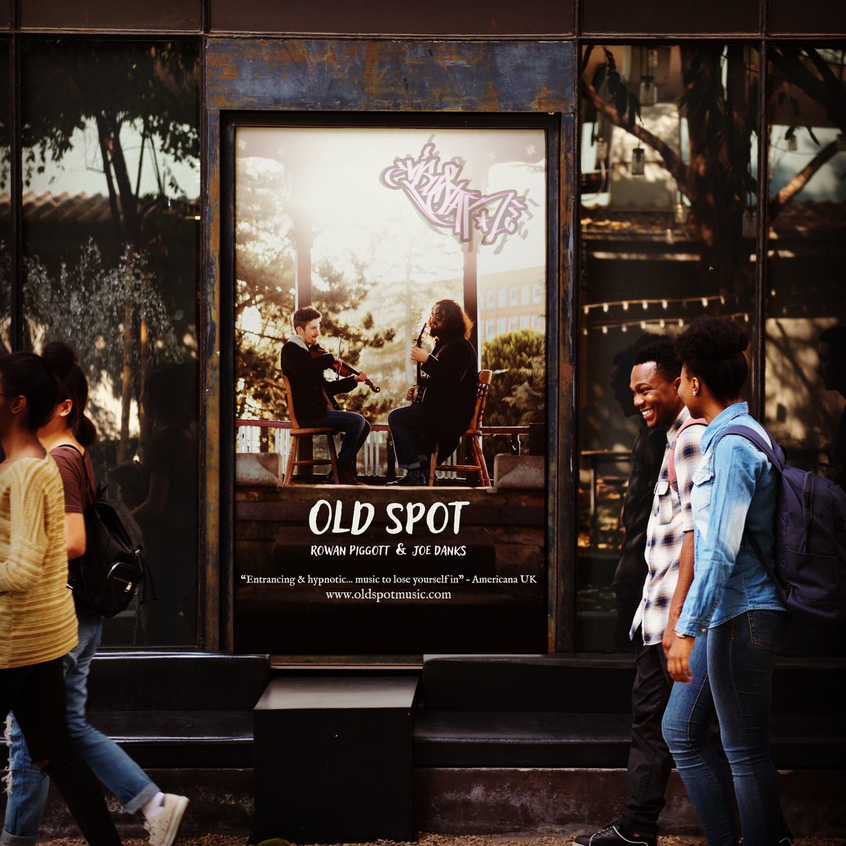 “This Old Time duo is taking the UK by storm. Their music is like a whirlwind of pure energy and passion that sweeps you up and takes you on a wild ride. Their flawless harmonies and lightning-fast instrumentals will leave you breathless and begging for more” – ChatGPT #folkmusic