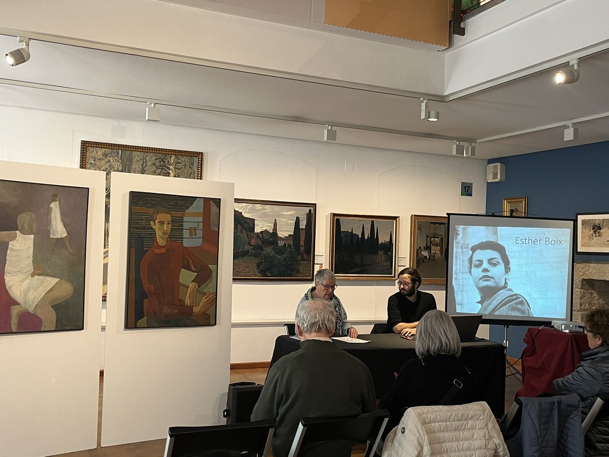 Aquestes dues obres, d’ Esther Boix i Ricard Creus, son les q van adquirir els <a href="/AmicsMdA/">AmicsMdA</a>  i donar al <a href="/MuseuArtGirona/">Museu d'Art de Girona (md'A)</a>, després de l’exposició “Postectura. La construcció del demà- 2022. Ens en parla <a href="/Bpuigdo/">Bernat Puigdollers</a> en el #DiadelArt