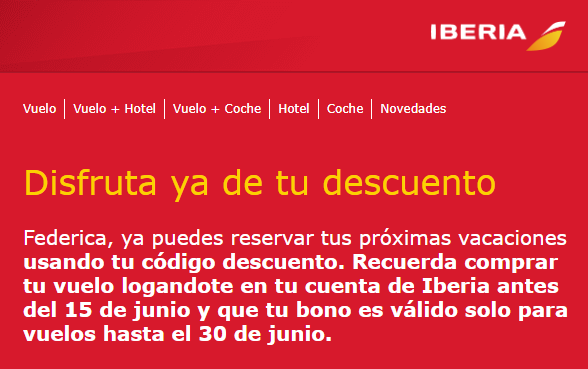 LaFedeCosta's tweet photo. Hola @Iberia, gracias por el descuento, haré buen uso de él. Lo que sí, la próxima vez te recomiendo que cuides un poquito más tus textos. En lugar de "Logandote" que ni es español ni está bien acentuado, quizás habrías podido poner "accediendo a tu cuenta". #diloenespañol https://t.co/os75sLrCIO