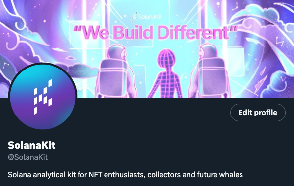 SolanaKit's tweet image. New Webpage. New Twitterface.