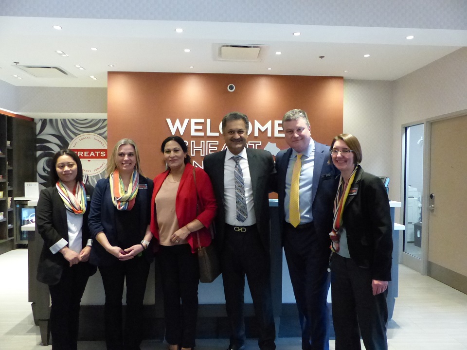 We were thrilled to celebrate the official ribbon cutting at the Hampton Inn &amp; Suites this week.  They welcomed more than 80 members to a mingle following the grand opening ceremony.  Check out the photo gallery from the event at this link bellevillechamber.ca/.../hampton-in…