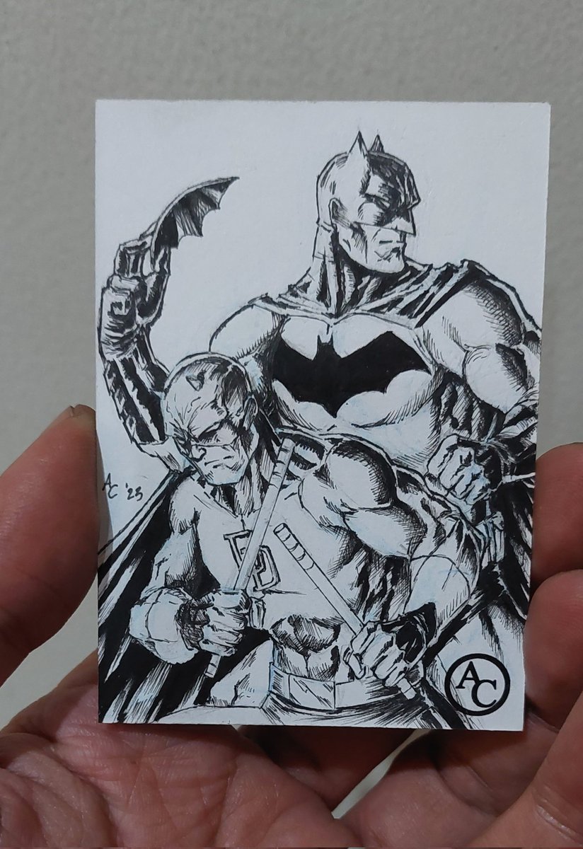 AdeAdhitya's tweet photo. Nice art commission
Batman and Daredevil

#commission
#batman 
#daredevil #dcmarvelcrossover #dccomics 
#marvelcomics #thedarkknight #manwithoutfear #brucewayne #mattmurdock 
#vigilante
#benaffleck
#marvel
#mcu
#dceu
#dc
#marvelcomics https://t.co/GJNlPboyEm