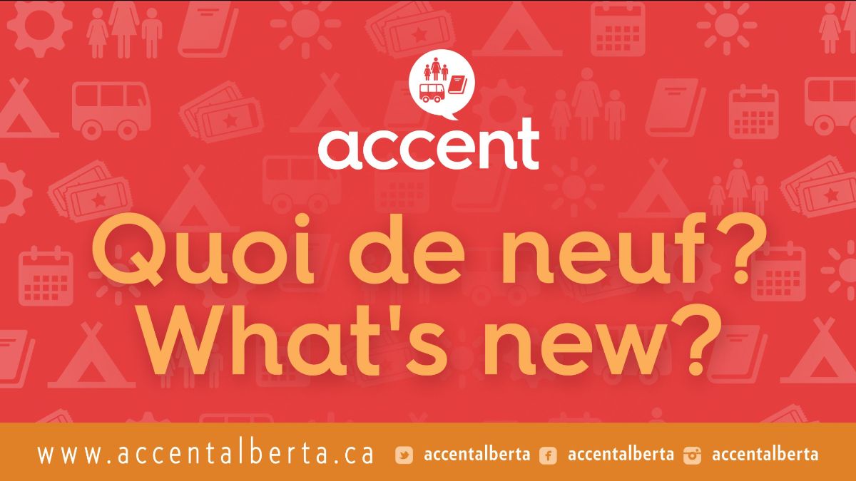 👋 Êtes-vous aboné(e) à notre infolettre « Quoi de neuf?   » ?
 
    📩 Prenez quelques minutes pour vous abonner 👉 accentalberta.us8.list-manage.com/subscribe?u=13… 
 
    👋 Are you subscribed to our "What's New" newsletter?   
 
    📩 Take a few minutes to subscribe 👉 accentalberta.us8.list-manage.com/subscribe?u=13…