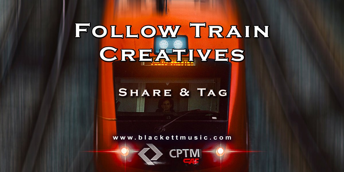 🚄#FOLLOWTRAIN for #CREATIVES🚄 Share your #ART & tag friends w/letters from your name! F @wav_dr O @rebel_tramp L @rebel_tramp L @minorfossil O @baby77music W @keagancurtis @blackettmusic ️blackettmusic.com/tagme