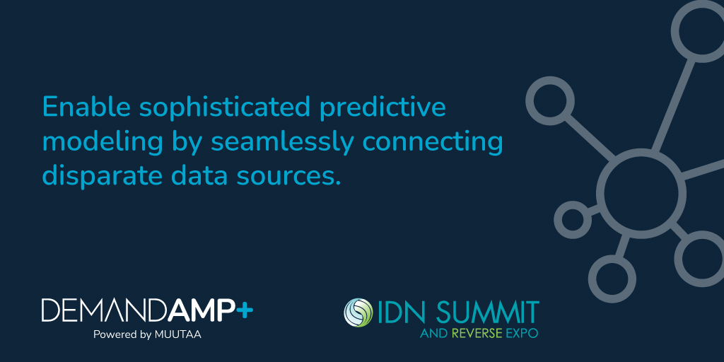 MUUTAA2's tweet photo. If you had a chance to connect with us at the IDN Summit &amp; Reverse Expo and are ready to hear more about the power of seeing patient-driven demand through DemandAMP+, contact us today: https://t.co/p9w7rOpEiS https://t.co/kUF3AFEiLf