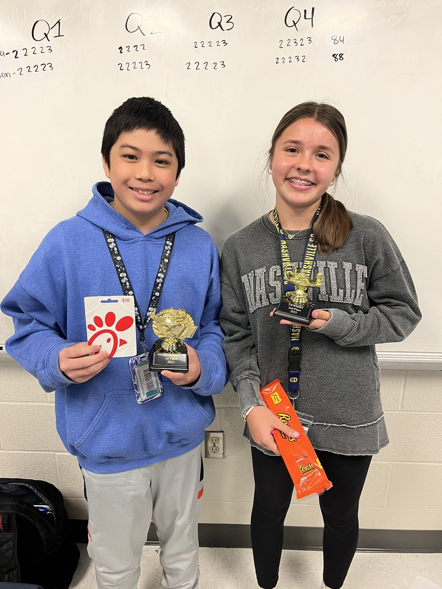 RMSRavens's tweet photo. We finally have a winner in Mr. Douglas’ Wonderful Writing March Madness competition! His kiddos are ready for TCAP! #RavenPride #TCAPReady https://t.co/coK6bXqr8I