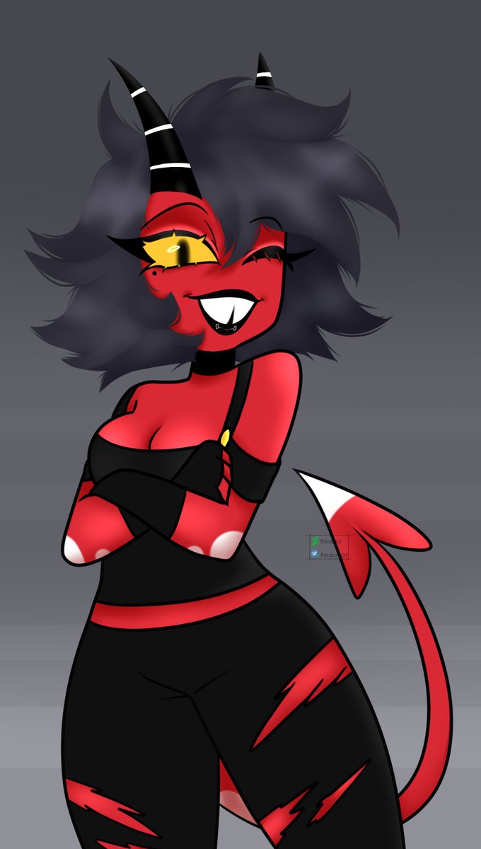 ReiDoro4's tweet photo. Millie
Trying out different methods for my art
[#helluvaboss #art #artist #HazbinHotel #milliehelluvaboss #milliehelluva] https://t.co/DjwahMGEVd