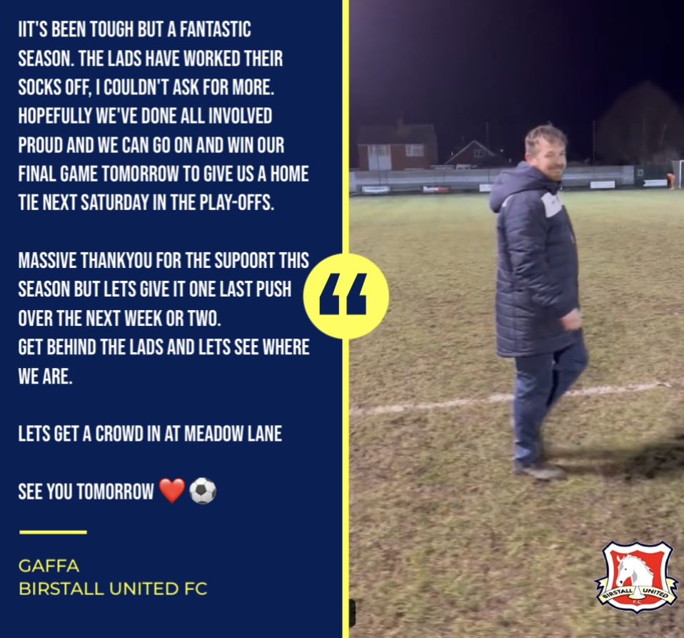 Birstall United FC tweet media