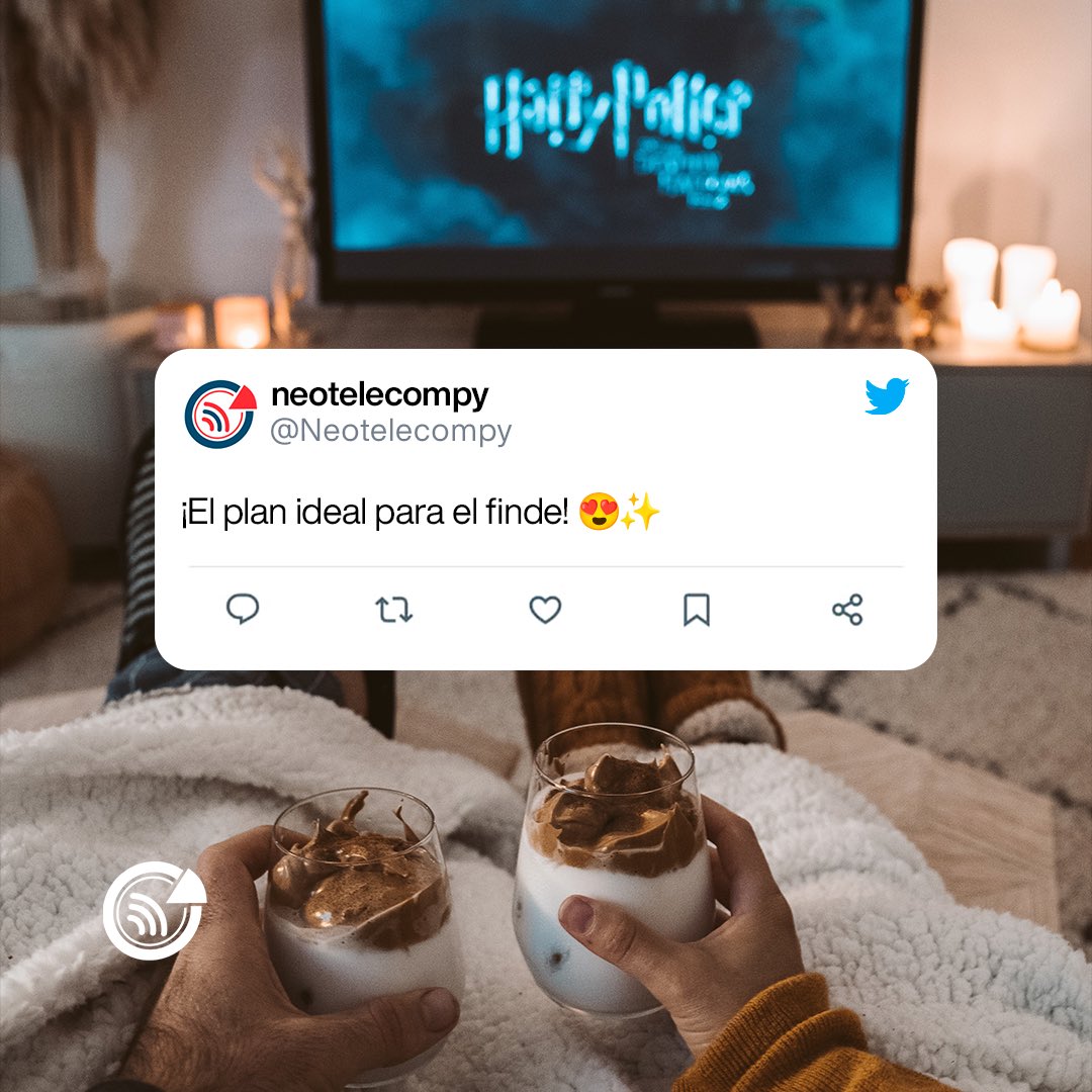 Neotelecompy's tweet photo. ¿Alguien dijo maratón de clásicos? 🤩🍿
Con Neo, no tendrás que preocuparte por la velocidad o la calidad de tus películas y/o series.
#Neotelecom #Internet #Pelicula #FibraOptica #Paraguay https://t.co/aOL4JxlP7n