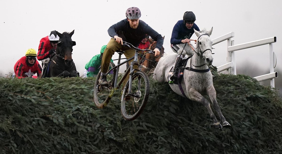 🚨 WIN A BIKE 🚨 The Big Dog is racing in the #GrandNational - so we’ve offering you the chance to win OUR Big Dog To enter just buy anything from the Planet X website If The Big Dog wins at @AintreeRaces, we’ll pick a customer to WIN a Big Dog MTB #GrandNational2023