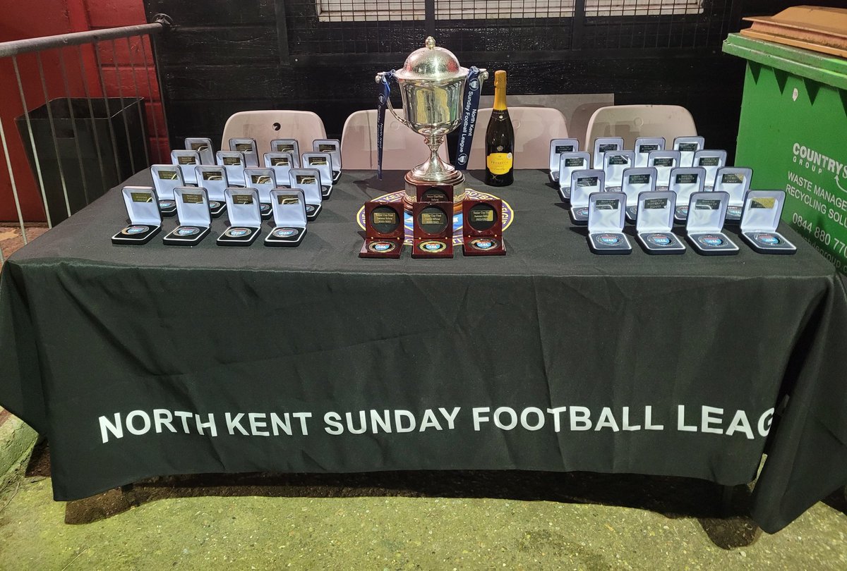 NKSFL's tweet photo. Thanks as always to our trophy supplier @GraveshamTrophy for the excellent medals! https://t.co/vcuO7ww6PJ