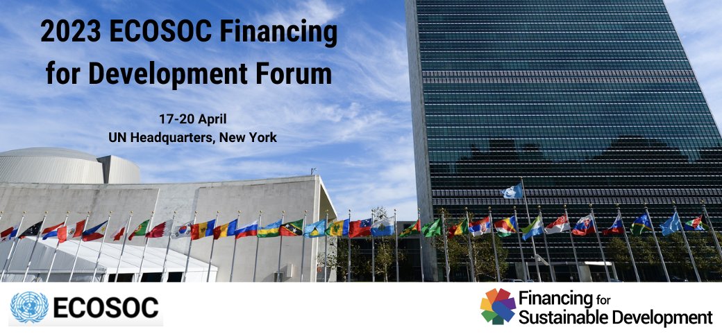 Join policymakers, practitioners and experts from around the world from 17-20 April to discuss the latest trends, innovations, and best practices in #development financing at the @UNECOSOC #Fin4Dev Forum. 

▶️bit.ly/Fin4DevForum

 #FinancingOurFuture