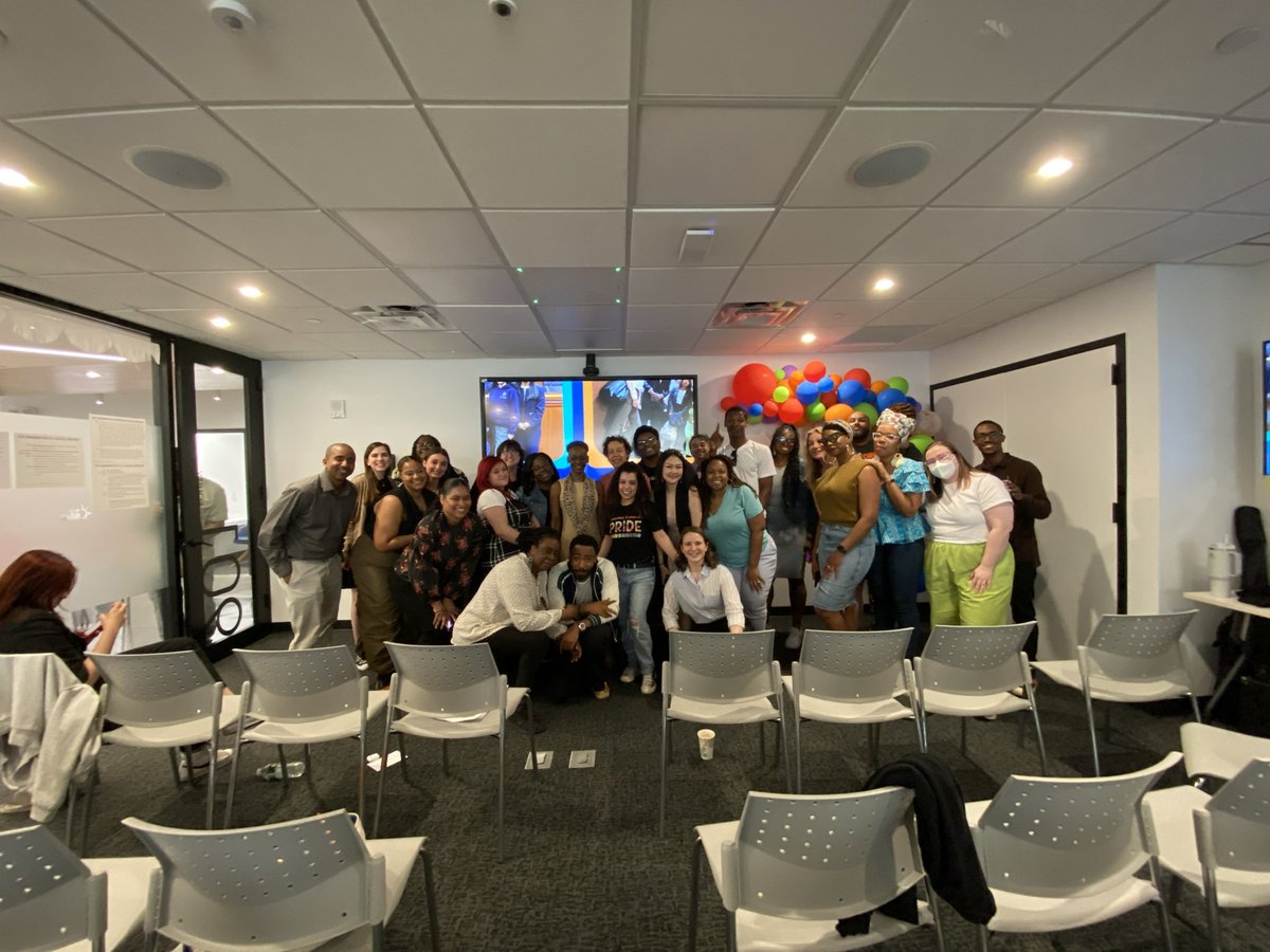 Good Shepherd Services Mentoring Internship Program graduation. <a href="/GoodShepherdNYC/">GoodShepherdNYC</a> shout out <a href="/donaldglover/">donald</a> for stopping by