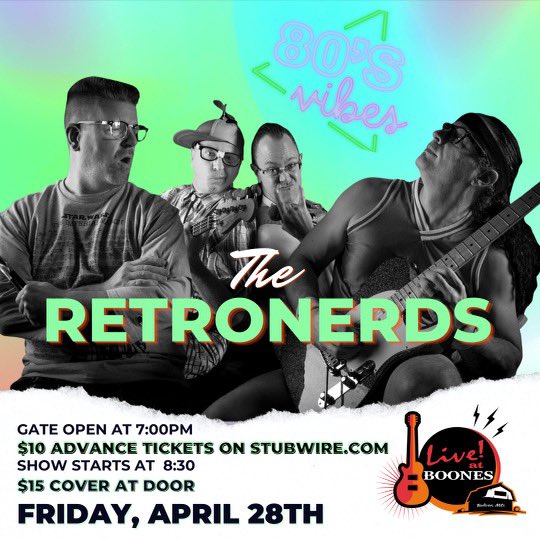 BarnBoone's tweet photo. Mark your calendars, this will will be a fun show! https://t.co/JFrLUb1AWL