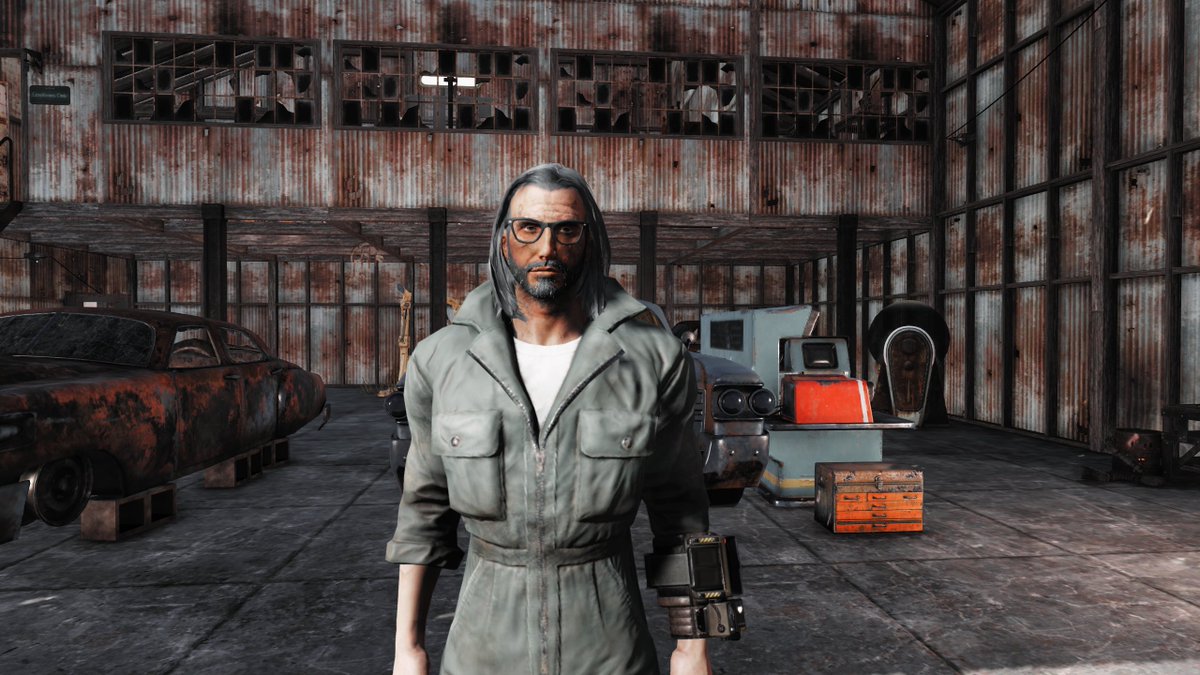 OlManMose's tweet photo. Welcome to the garage! My personal home away from home. Stick around and I'll show ya what I've been workin on behind me.

#fo76 #fallout #FalloutRP #mechanic https://t.co/YCWyCSlKSa