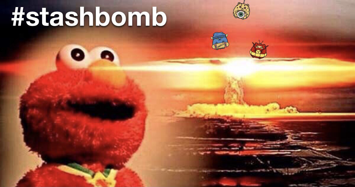 steeviepee's tweet photo. @fresh_biscuits @pixlego @ToyBoogers @ARQONIXstudio #StashBomb https://t.co/9ERaSgdZTm