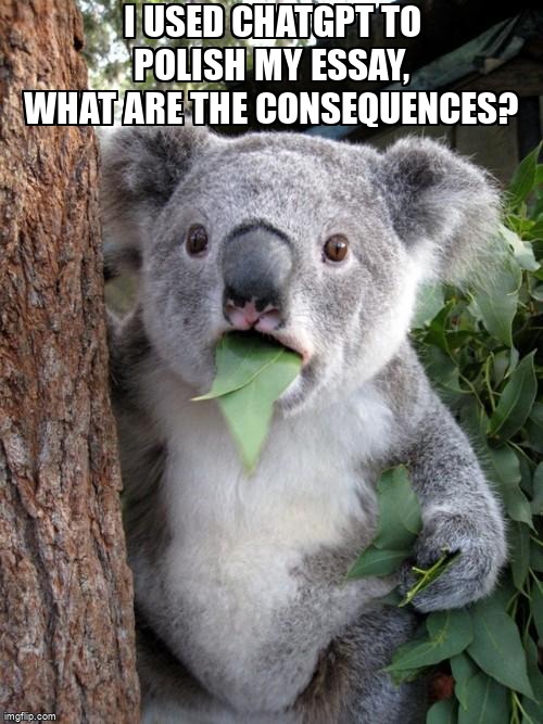 stackamemia's tweet photo. I used ChatGPT to polish my essay, what are the consequences? https://t.co/72MGQ90LkD #artificialintelligence #cheating https://t.co/nEkoTa5GKv