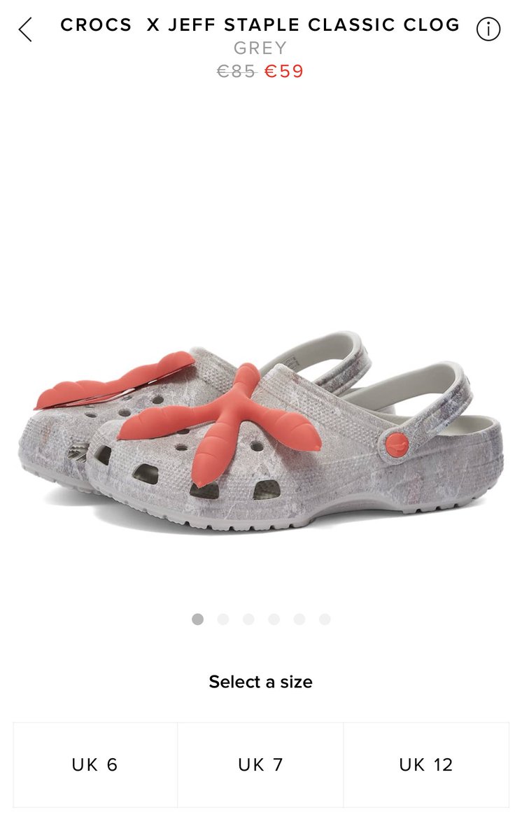 IKFalconer's tweet photo. @Overthehillprop @Budgieshane Whaddya thinking’ boys? #Crocs4Life https://t.co/opFCu5or1f