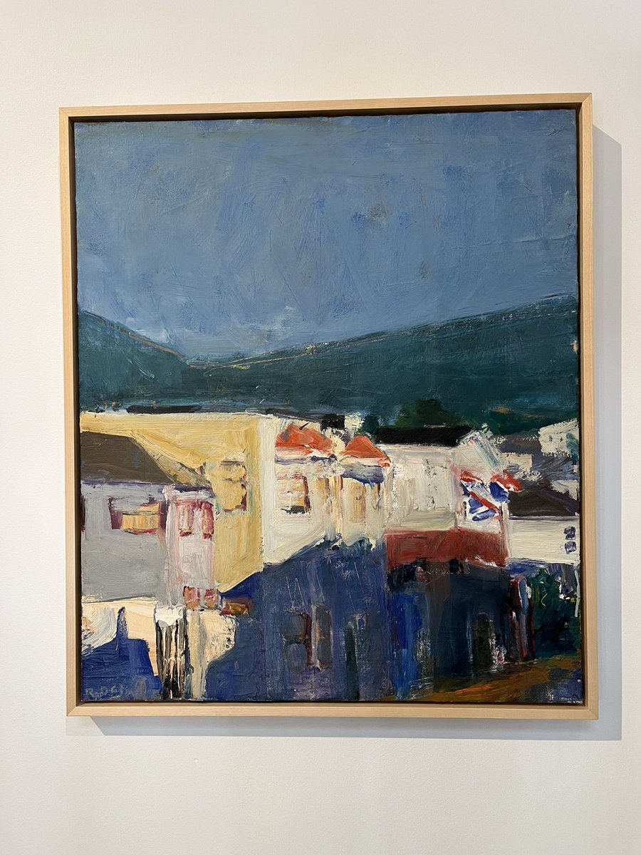 McKinnonDavid's tweet photo. My preference is for figurative over abstract art. For Richard Diebenkorn, I gladly make an exception. His work wonderfully catches the California landscape. @CantorArts #AndersonCollection https://t.co/f1IXKGRMTp
