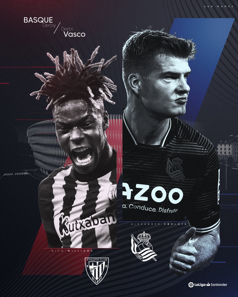 ๐คฉ ¡Un partidazo ๐๐๐๐ ๐๐๐ ๐๐๐๐๐๐๐๐!
๐ค ¿Quiรฉn vencerรก en el Derbi Vasco en…