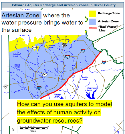 JazminParisSTEM's tweet photo. Using @mc_squares to learn about the importance of preserving local watersheds and Edwards Aquifer! https://t.co/0ZjvPCcYgl