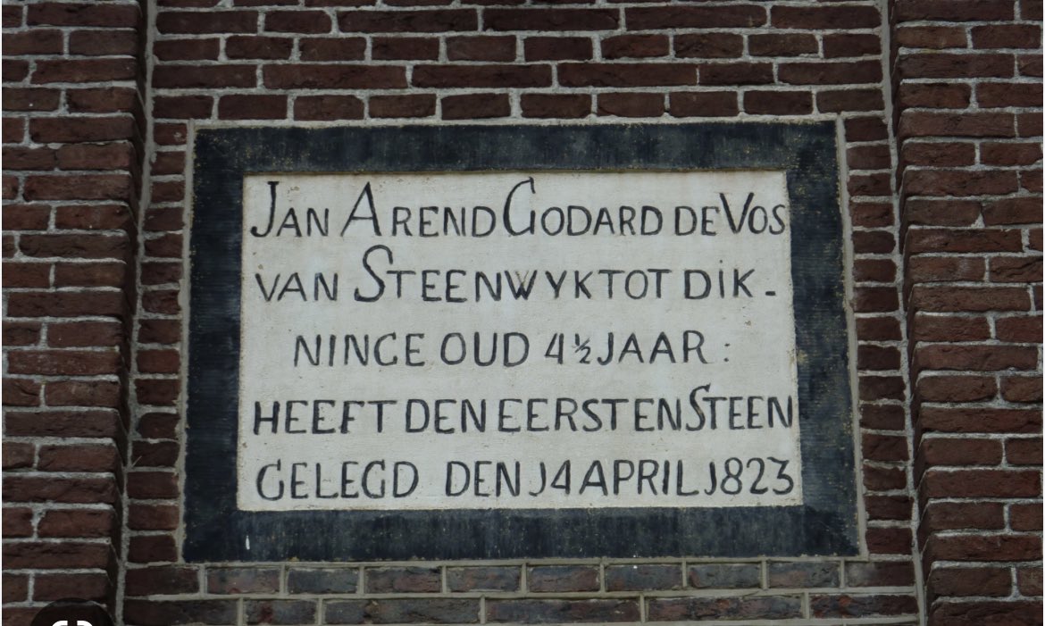 tenkatejan's tweet photo. Samen met burgemeester @IngeNieuwenhuiz 
van @GemDeWolden bij start viering 200 jarig bestaan huidige kerkgebouw IJhorst @G_Staphorst Eerste steen gelegd door J.A.G de Vos v Steenwijk. Één van zijn nazaten, Baron Goderd W. de Vos v Steenwijk hield een met humor doorspekt verhaal. https://t.co/MhcxAYleIt