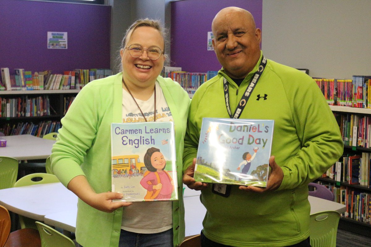 It's #NationalLibrarianDay!  📚

Join us in celebrating our media specialists and media aides for all they do, including entertaining our students and curating collections of books and media featuring old-school classics and mainstream indulgences! 📖💻

We appreciate you! 😊