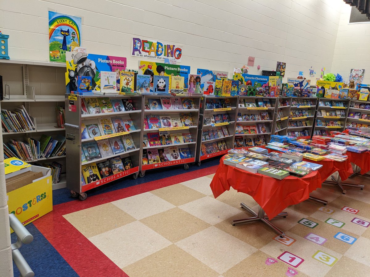 PtoCreekview's tweet photo. We're excited for our Scholastic Book Fair next week at @Creekvw_Tweets! So many cool books &amp; everything, including the $5 &amp; under table is BOGO 🤯 If you haven't created an e-wallet for your student, you can use this link https://t.co/uHtAxSlIvj

#middierising #cvbettertogether https://t.co/Mm0cqnSFTl