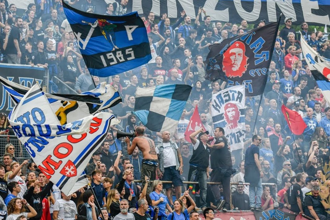 ultras1899_'s tweet photo. Ternana - Pise : Les #tifosi #pisani résidant dans la province de #Pisa ne pourront pas venir au #Liberati, selon une décision de l'#ONMS. La décision est "motivée" par les récents affrontements survenus lors de Pise-Cagliari (???) joué le lundi de Pâques, à l'Arena Garibaldi. https://t.co/Og246smeNj