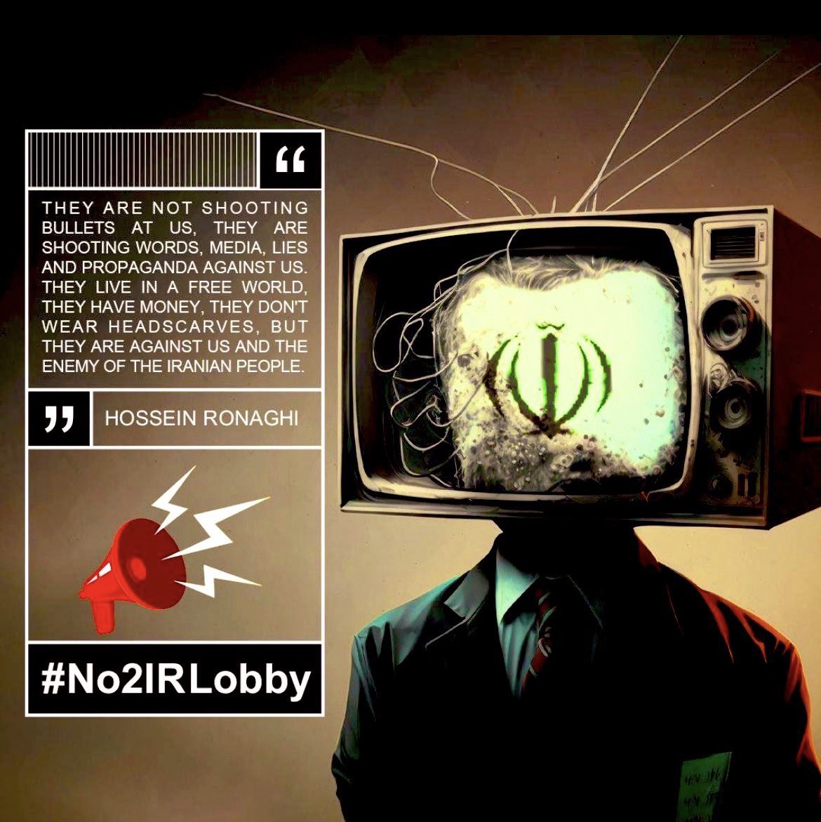 Any organization or individual that promotes any form of deals, nuclear or otherwise, with Iran’s terror regime, while pretending to represent public affairs of Iranian Americans with their fake surveys, is in reality lobbying for the interests of IR terror regime! #No2IRLobby