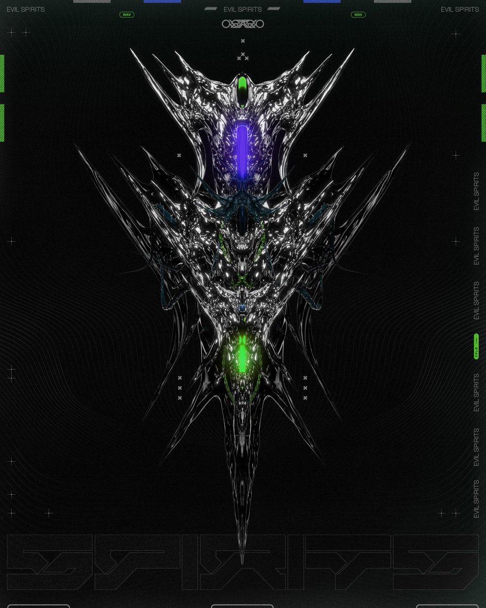 EVIL SPIRITS

#3dart #3Dartist #zbrush #sculpture #creature #creaturedesign #digitalart #darkart