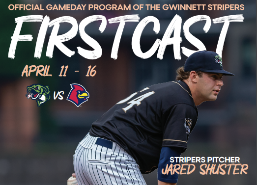 Be sure to read up on tonight's starting pitcher, Jared Shuster, in FIRSTCAST, our weekly program. Flip through and enter to win a Bobby Cox autographed baseball.

Read more: bit.ly/3KGh36I