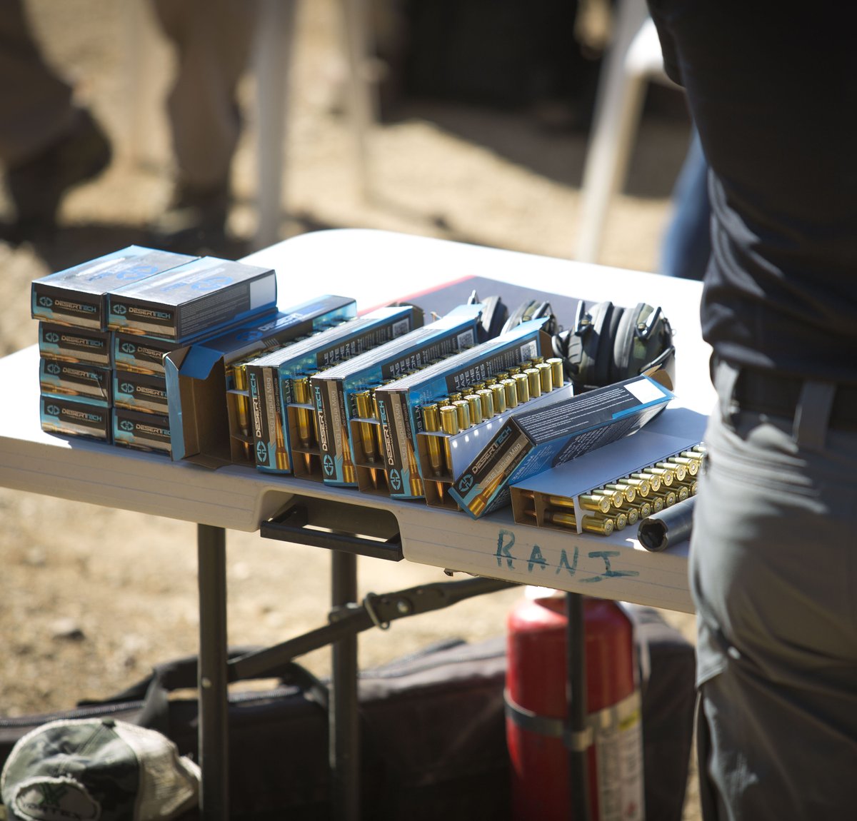 DeserttechHQ's tweet photo. This is what the start of a good day at the range looks like, it will be much messier later...
Desert Tech Munitions match grade ammo is a good match for your precision rifle, we use only the highest quality components.
#deserttech #dtm #ammo #ammunition #matchgrade https://t.co/rUzCzWZJf7