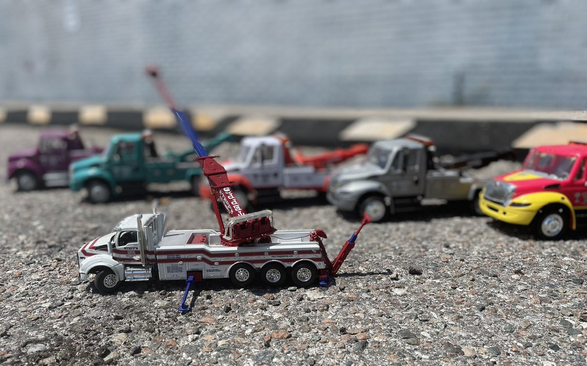 SteppsTowing's tweet photo. With the FL Tow Show this weekend, #TeamSTEPPS would like to share some treasures from the past with collectible miniature toy trucks. So fun! Are you going?

#Wrecker #Tow #Towing #Transport #TowExperts #Towlife #hiring #recruiting #collectibles #diecastcollection #joinourteam https://t.co/KL9LYHHrGx