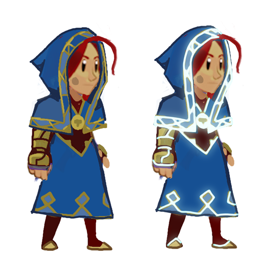 some of the unused designs for the equipment upgrade cycle in teslagrad 2