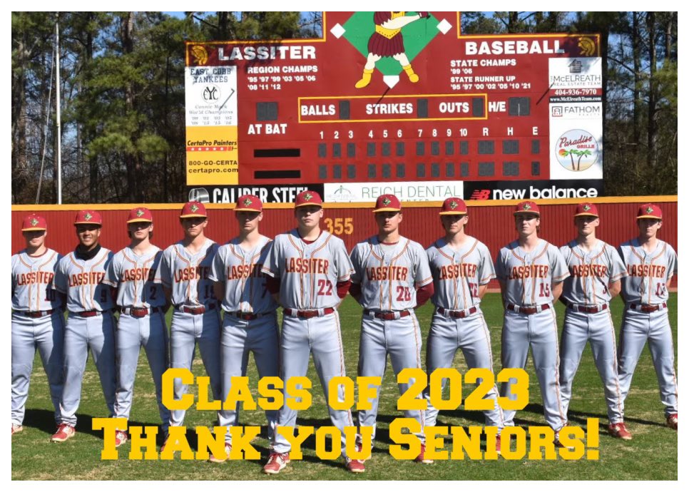 Come out to The Mick this Saturday and cheer on the Trojans for their last regular season doubleheader against Hillgrove! It’s Senior Day and we will be honoring our senior players and mangers between games. First pitch for game 1 is at noon. Thank you Seniors!