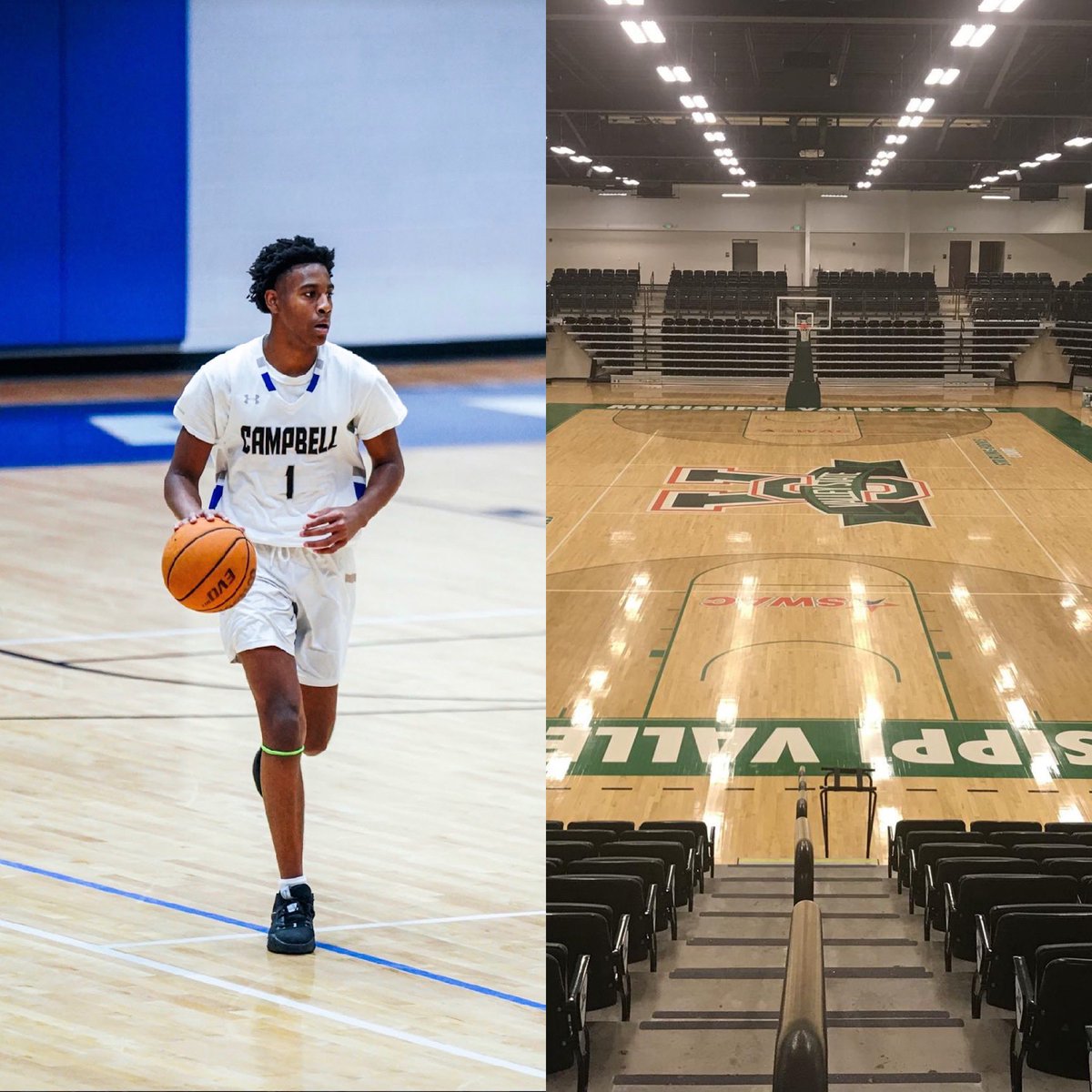 Thanks to Coach Gwyn and Coach ivory I’m very blessed to receive my 1st D1 offer from Mississippi valley state !!! #goddid <a href="/CampbellHSBB/">Campbell Spartans Boys Basketball</a>