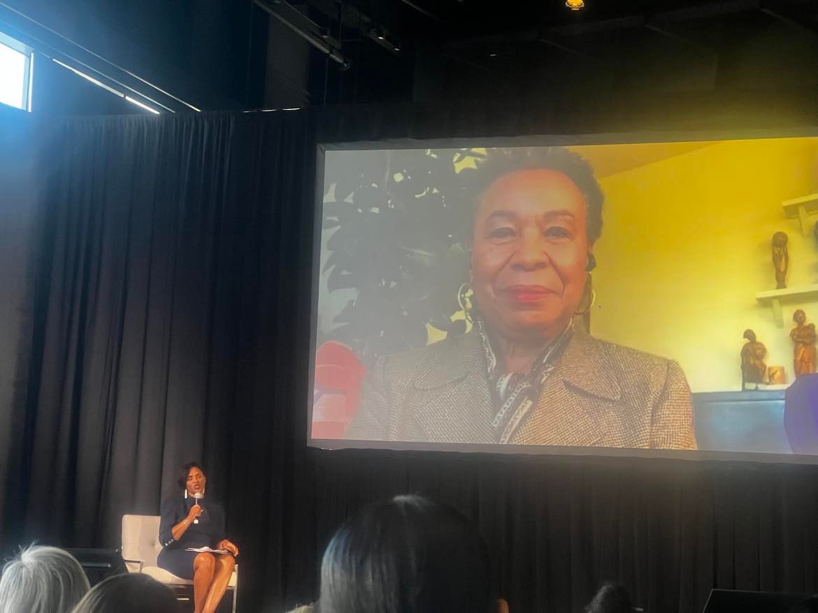 PortSandyN's tweet image. Shout out to @realkimberlye for creating space to empower women! Successful @sfdosw convening full of workshops and networking!  Plus got to meet my SHERO @RashidaTlaib #ShiftHappens