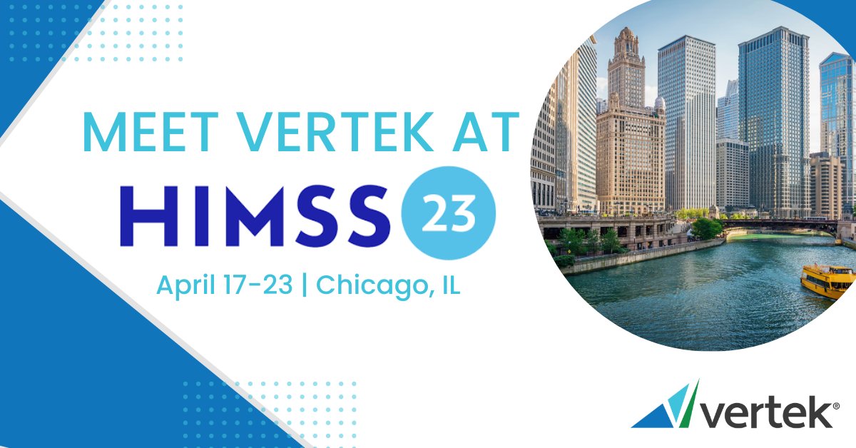 Next week, Vertek is heading to the HIMSS Global Health Conference in Chicago! The team will be onsite April 17-23 to discuss our telecom operations and cybersecurity solutions for healthcare companies. Contact us to set up a meeting at the event: fal.cn/3xpXZ
#HIMSS