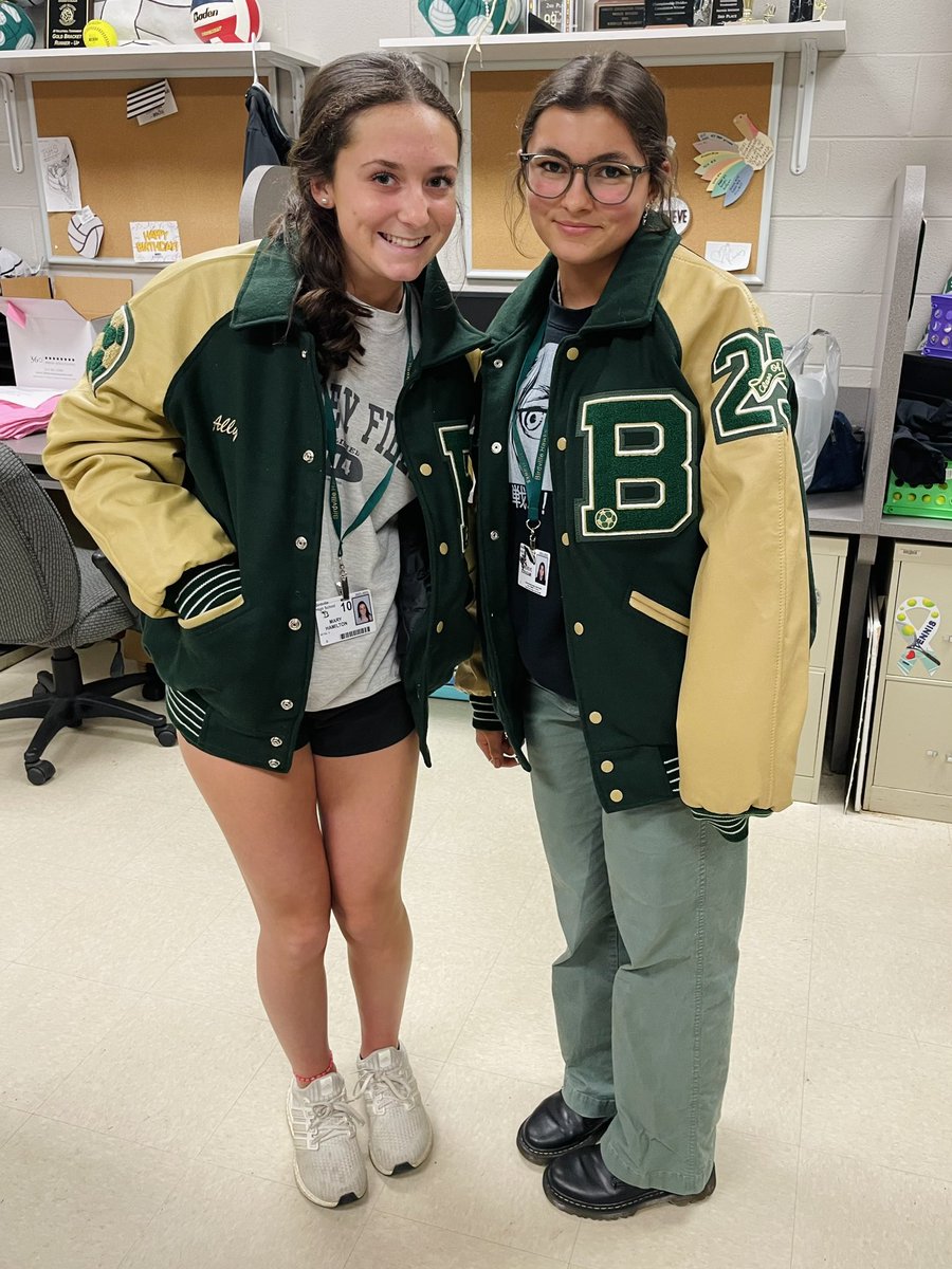 Birdville_LHS's tweet photo. Letter Jackets have arrived…Congrats Girls!!! #bhshawknation @Birdville_High https://t.co/rNhw3AB7pT