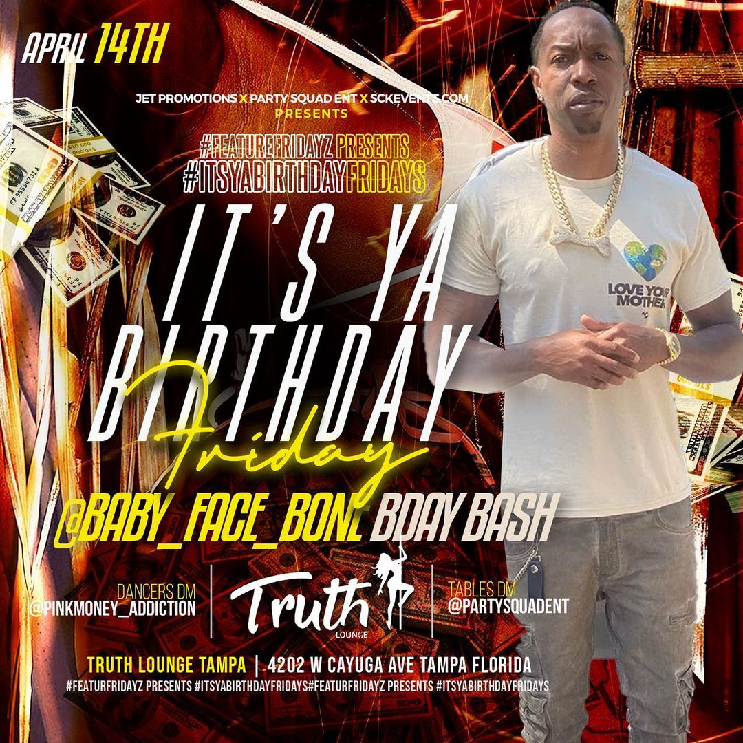 TruthLounge813's tweet photo. Hottest Friday Night Party in The City!
powered by
@party_squad_ent @pinkmoney_addiction @jet_promotions_4 https://t.co/jI64wSukoS
#truthlounge #truthallweek #tampa #tampa #AllDancersWelcome #WeLit🔥 https://t.co/cQGwgYYrj0