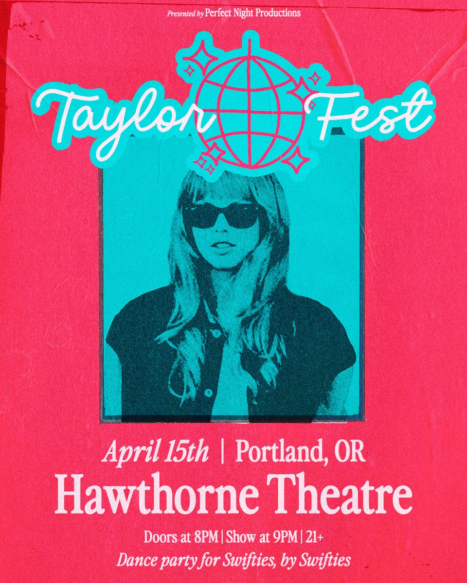 Portland Swifties! We know you all too well - you won't want to miss Taylor Fest at Hawthorne this Saturday the 15th. Get your tickets now...before they're gone! 💋 bit.ly/TaylorFestPDX23