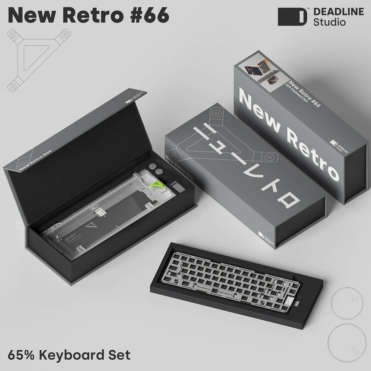 The New Retro #66 group buy ends in four short days! 

This boldly-designed board features an alu body encased in a polycarb shell, decorated by screws, brackets, and blocks!

Group Buy ends April 18!
buff.ly/3GhwYH2