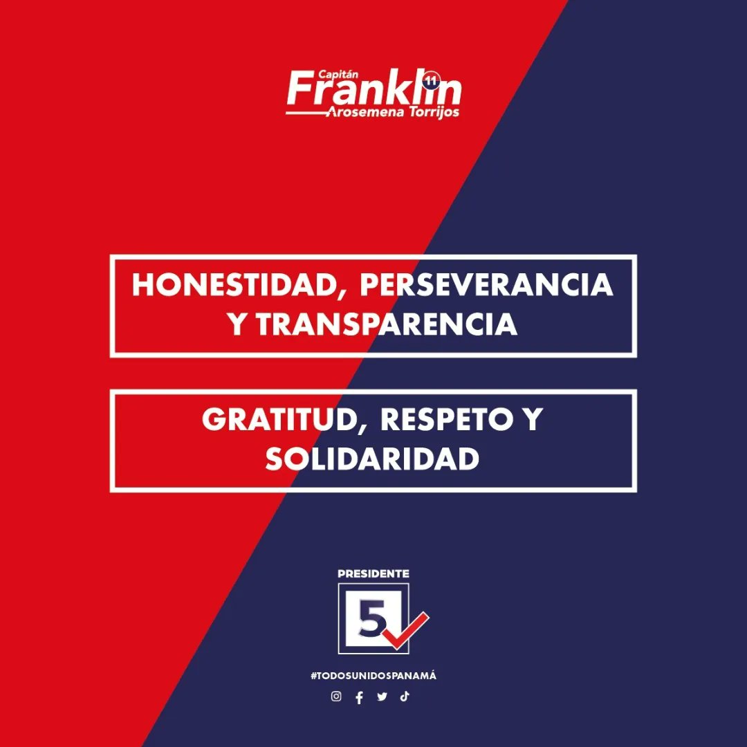 FATorrijos's tweet photo. Conoce a nuestro candidato 𝑭𝒓𝒂𝒏𝒌𝒍𝒊𝒏 𝑨𝒓𝒐𝒔𝒆𝒎𝒆𝒏𝒂 𝑻𝒐𝒓𝒓𝒊𝒋𝒐𝒔.
Vota 5 ✅ para PRESIDENTE en las primarias del PRD.
¡Todos Unidos Panamá!

#franklinarosemenatorrijos #fatorrijos #prd #primariasprd #panama #politicapanama #prdpanama #todosunidospanama https://t.co/rREZCnows7