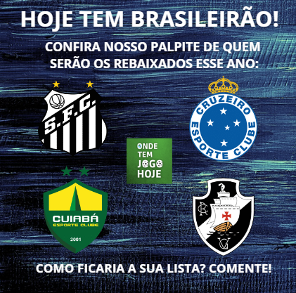 Tem Jogo Hoje? (@temjogohoje) / X