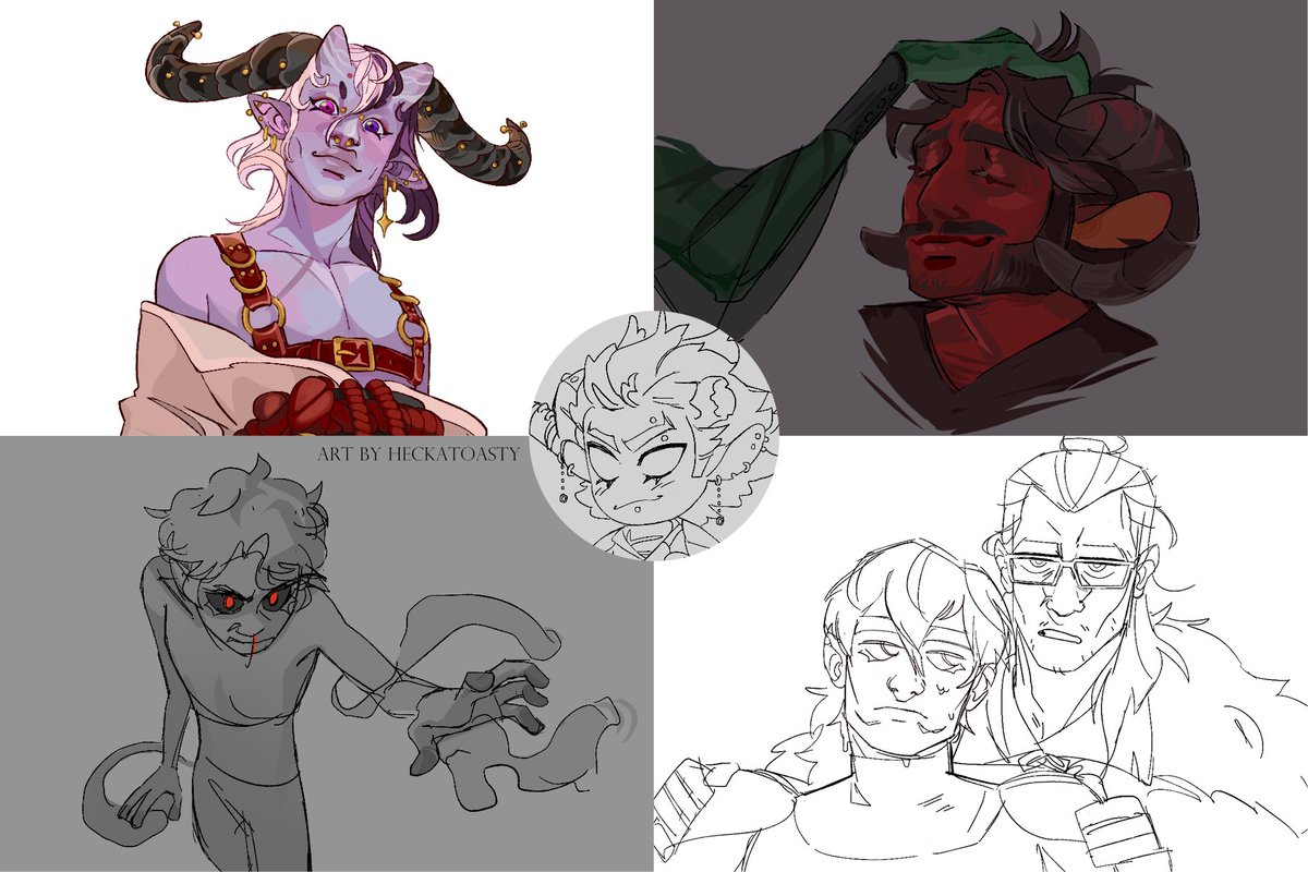 Almost forgot! Love you, Luka 🥺💕
Tagging @ArtOfFergus <a href="/elk_en/">Jasper 🕊️🌈</a> <a href="/JBreadcrumbss/">Breadcrumbss 🍞...</a> If you want ofc!!
(Can you tell I mostly sketch these days?)