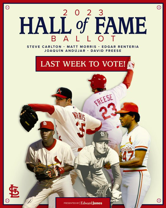 PeloterosCol's tweet photo. 🚨Todos a votar por Édgar Rentería🚨

"El niño" fue nominado por tercer año consecutivo al salón de la fama de @Cardinals 💪

Las votaciones cierran el próximo 21 de abril, así que todos a votar por @HitRenteria 

Link para votar👉 https://t.co/m0DnAIm4J3

#PeloterosColombia🇨🇴⚾️ https://t.co/nItrjNaVkP