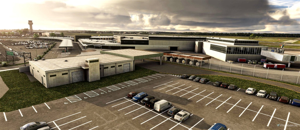 flightsim_to's tweet photo. 🇺🇸 Check out the latest release from FLY 2 HIGH! Long Island MacArthur Airport is now available for #MicrosoftFlightSimulator, featuring highly detailed airport facilities and realistic lighting. Get ready for an immersive airfield! https://t.co/znjprGSS4Z #FLY2HIGH https://t.co/bRv86pkOb5