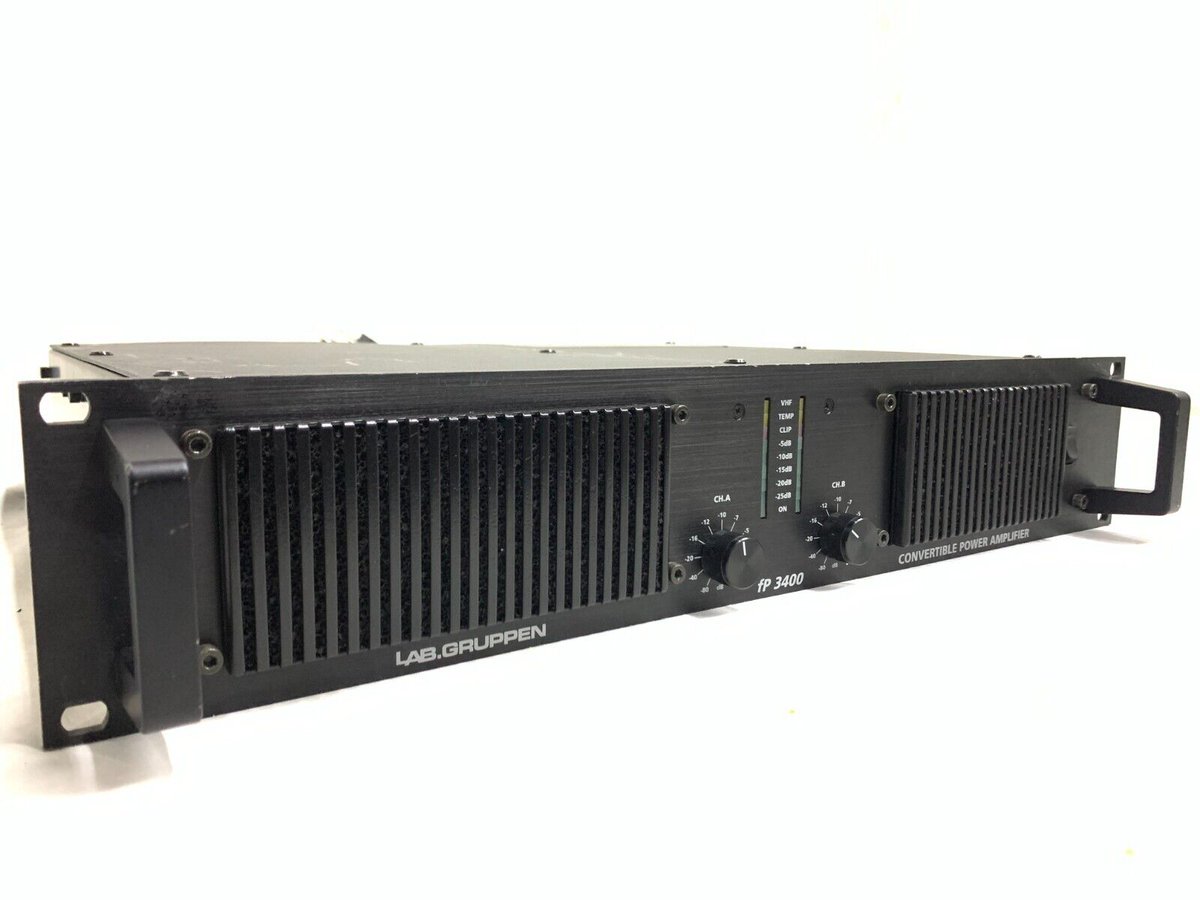 TrueHeartSound's tweet image. Lab Gruppen FP3400 Power Amplifier (One) $1,350.00 USD

Please check out our website at trueheartsound.com or give us a call on Whatsapp at 1.917.708.3778 or on our office number at 1.954.616.5622