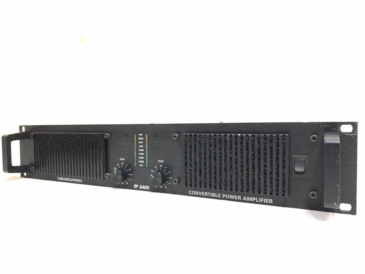 TrueHeartSound's tweet image. Lab Gruppen FP3400 Power Amplifier (One) $1,350.00 USD

Please check out our website at trueheartsound.com or give us a call on Whatsapp at 1.917.708.3778 or on our office number at 1.954.616.5622